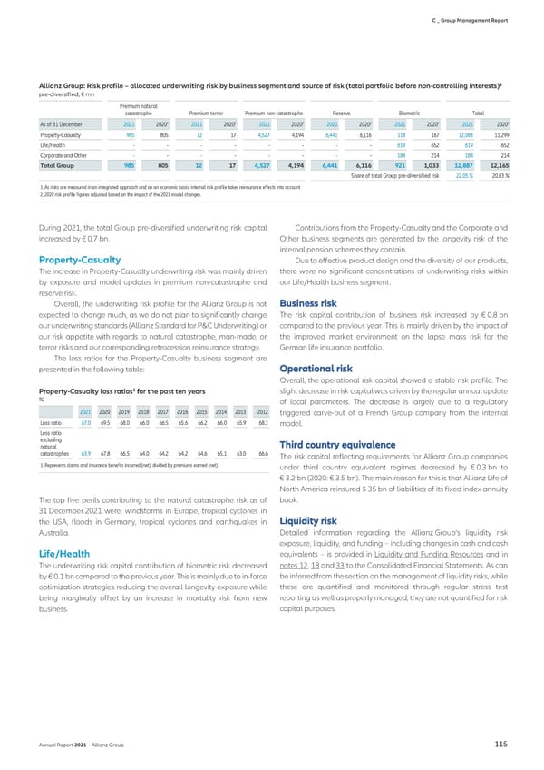 Non-financial Statement - Page 117