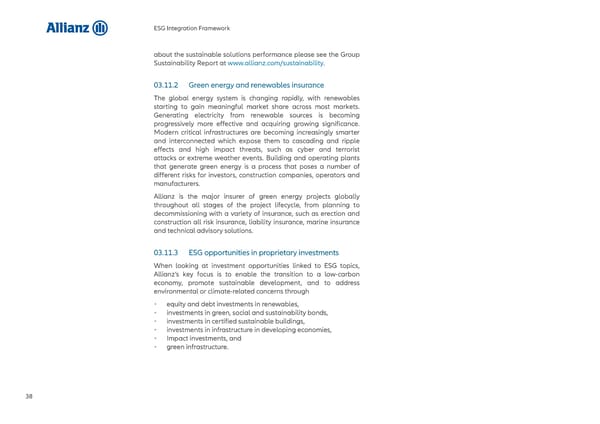 Allianz ESG Integration Framework - Page 39